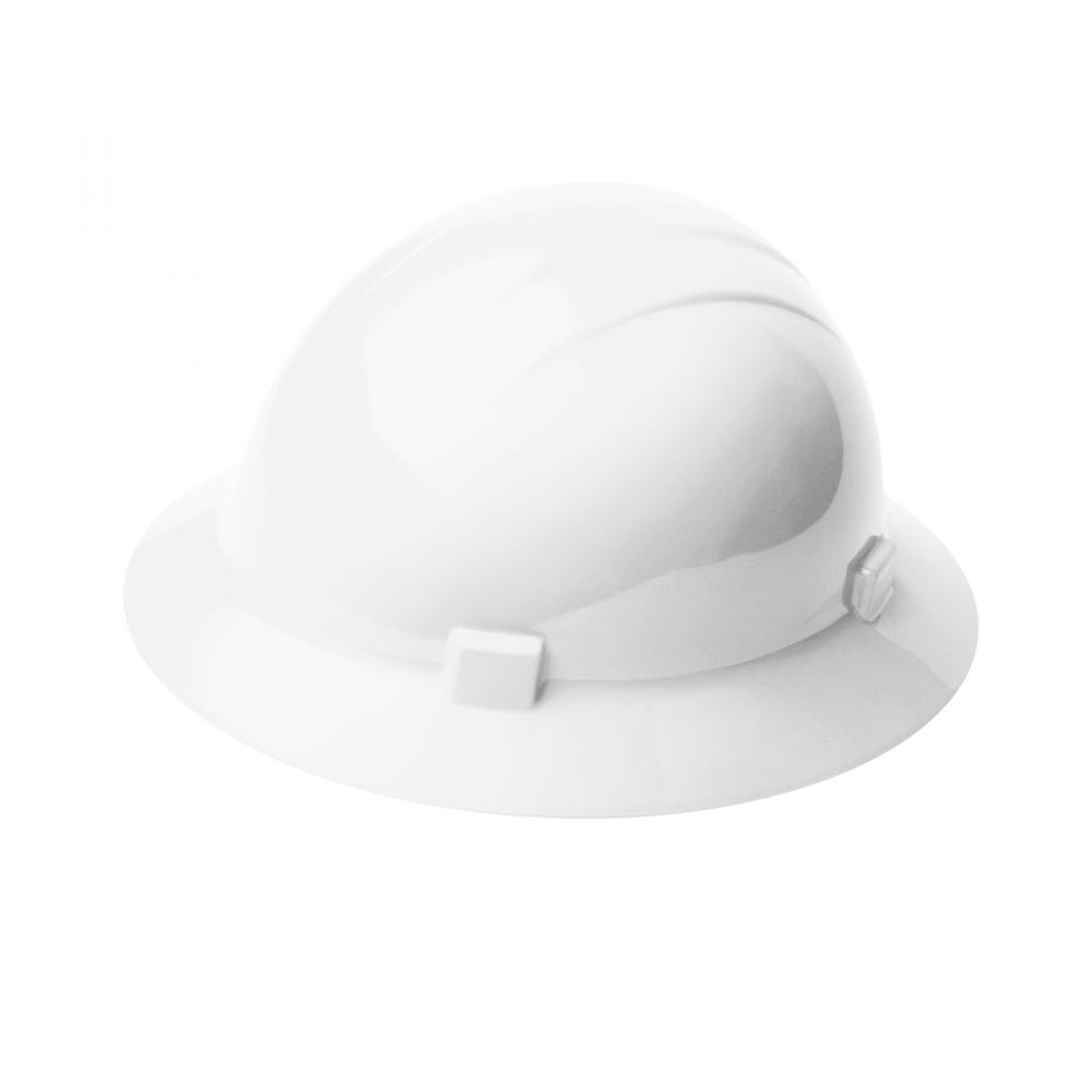 Liberty Full Brim Hardhat Type 2 Ratchet, White<span class=' ItemWarning' style='display:block;'>Item is usually in stock, but we&#39;ll be in touch if there&#39;s a problem<br /></span>