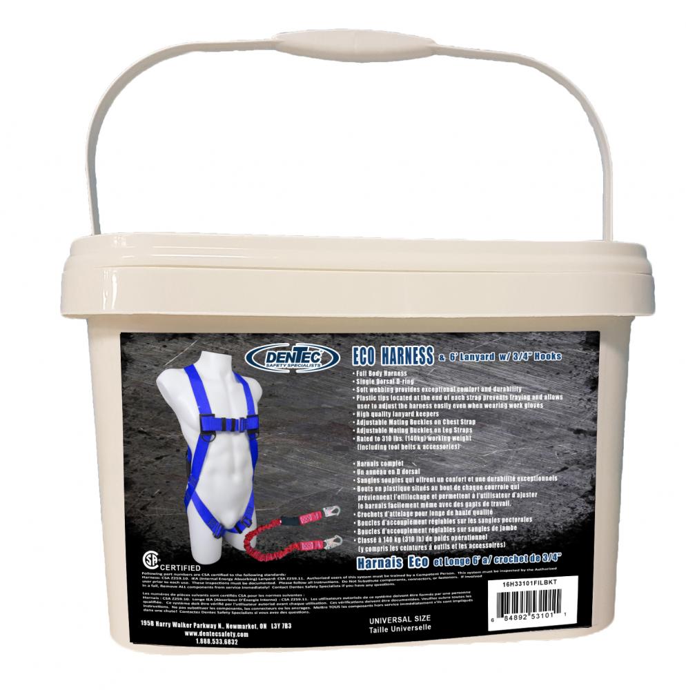 ECO HARNESS/MB /1D/PAIL/LANYARD<span class=' ItemWarning' style='display:block;'>Item is usually in stock, but we&#39;ll be in touch if there&#39;s a problem<br /></span>