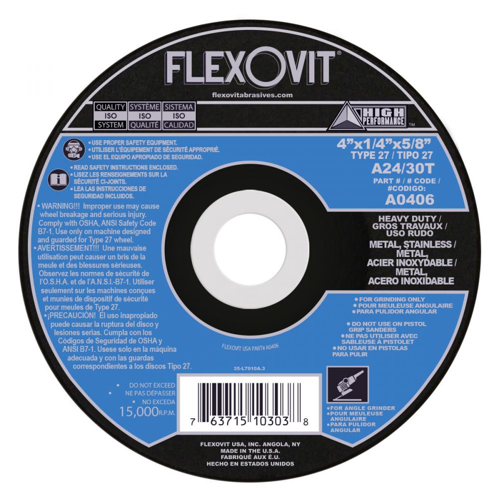 DEPRESSED CENTER GRINDING WHEEL<span class=' ItemWarning' style='display:block;'>Item is usually in stock, but we&#39;ll be in touch if there&#39;s a problem<br /></span>
