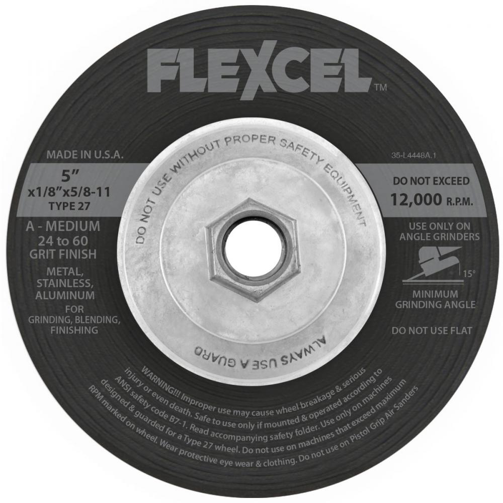 SEMI-FLEXIBLE GRIND & FINISH WHEEL<span class=' ItemWarning' style='display:block;'>Item is usually in stock, but we&#39;ll be in touch if there&#39;s a problem<br /></span>