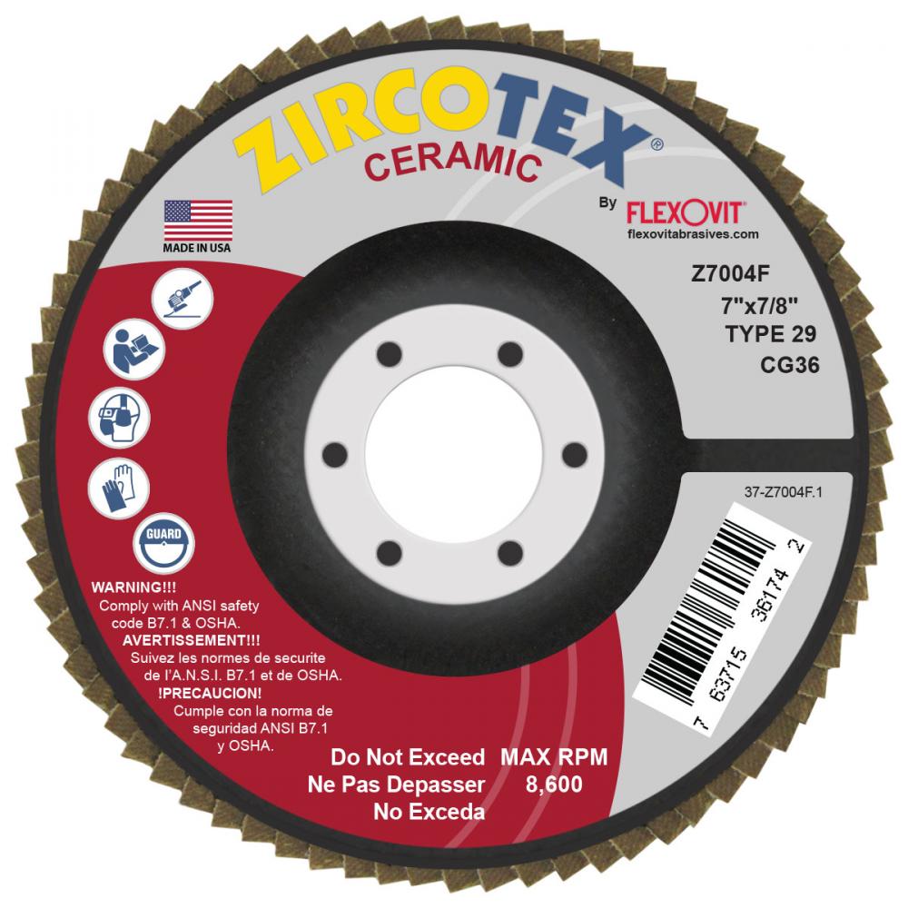 FLAP DISC<span class=' ItemWarning' style='display:block;'>Item is usually in stock, but we&#39;ll be in touch if there&#39;s a problem<br /></span>