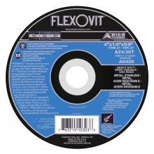 Flexovit Abrasives A0406 - DEPRESSED CENTER GRINDING WHEEL