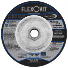 Flexovit Abrasives A1751H - DEPRESSED CENTER COMBINATION WHEEL