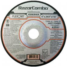 Flexovit Abrasives A2547 - DEPRESSED CENTER COMBINATION WHEEL