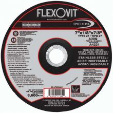 Flexovit Abrasives A4231 - DEPRESSED CENTER COMBINATION WHEEL