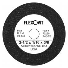 Flexovit Abrasives F0220 - REINFORCED CUTOFF WHEEL