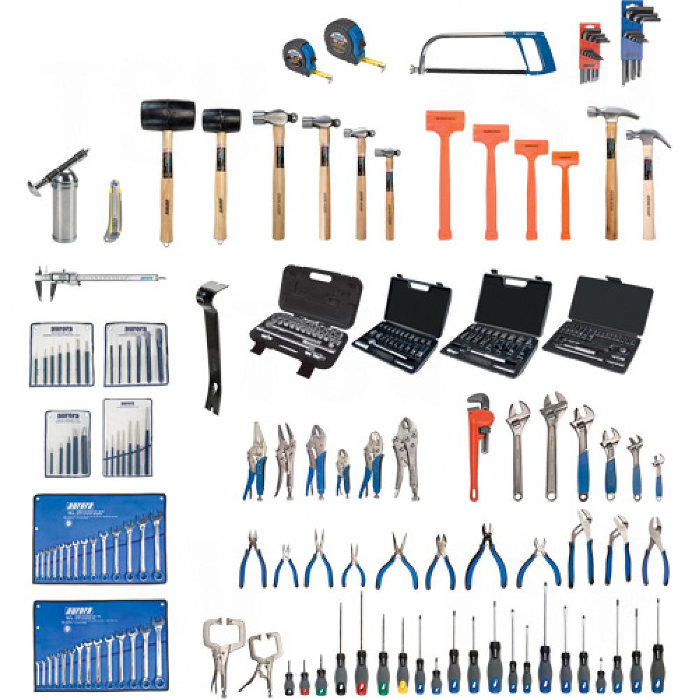 AURORA MASTER TOOL SET W/STEEL CHEST&CART,236 PC<span class=' ItemWarning' style='display:block;'>Item is usually in stock, but we&#39;ll be in touch if there&#39;s a problem<br /></span>