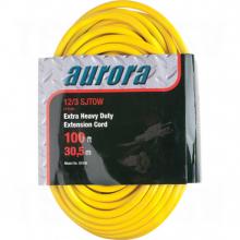 Aurora Tools XC496 - Outdoor Vinyl Extension Cords with Light Indicator