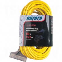 Aurora Tools XC498 - Outdoor Vinyl Extension Cords with Light Indicator