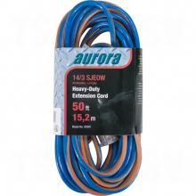 Aurora Tools XC501 - All Weather TPE-Rubber Extension Cords With Light Indicator