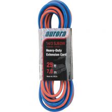 Aurora Tools XH235 - All-Weather TPE-Rubber Extension Cords with Light Indicator