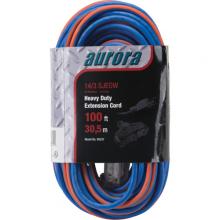 Aurora Tools XH237 - All-Weather TPE-Rubber Extension Cords with Light Indicator