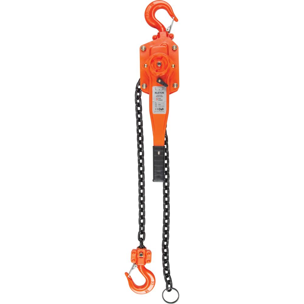 HOIST LEVER  1 TON (2000LBS) CAP 5&#39;LIFT<span class=' ItemWarning' style='display:block;'>Item is usually in stock, but we&#39;ll be in touch if there&#39;s a problem<br /></span>