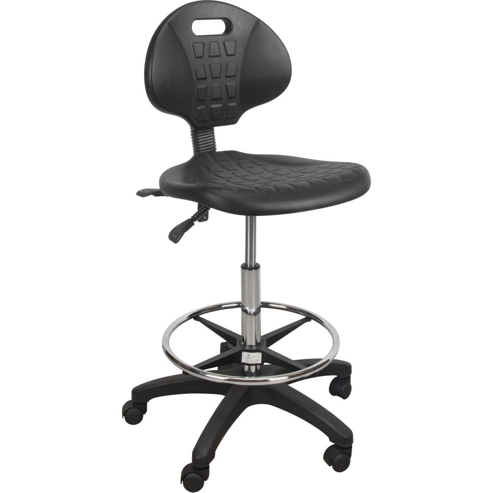 ERGO STOOL,BLK,STEM CASTERS, 23&#34;-33&#34;,250 LBS CAP<span class=' ItemWarning' style='display:block;'>Item is usually in stock, but we&#39;ll be in touch if there&#39;s a problem<br /></span>