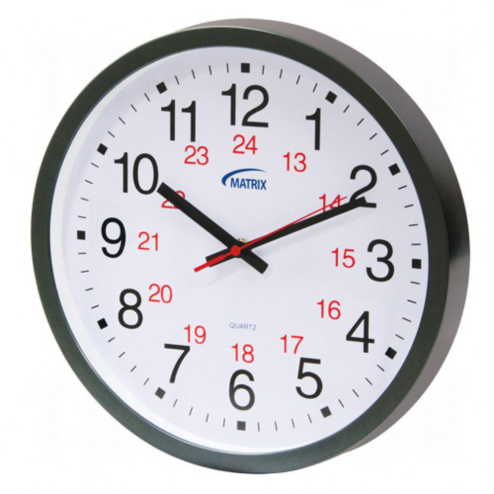 12/24 H Clock<span class=' ItemWarning' style='display:block;'>Item is usually in stock, but we&#39;ll be in touch if there&#39;s a problem<br /></span>