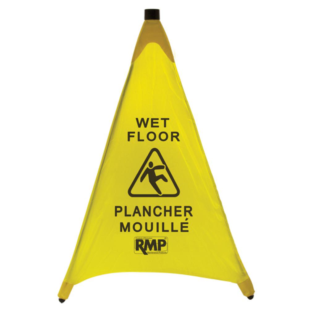 &#34;Wet Floor&#34; Pop-Up Safety Cone<span class=' ItemWarning' style='display:block;'>Item is usually in stock, but we&#39;ll be in touch if there&#39;s a problem<br /></span>