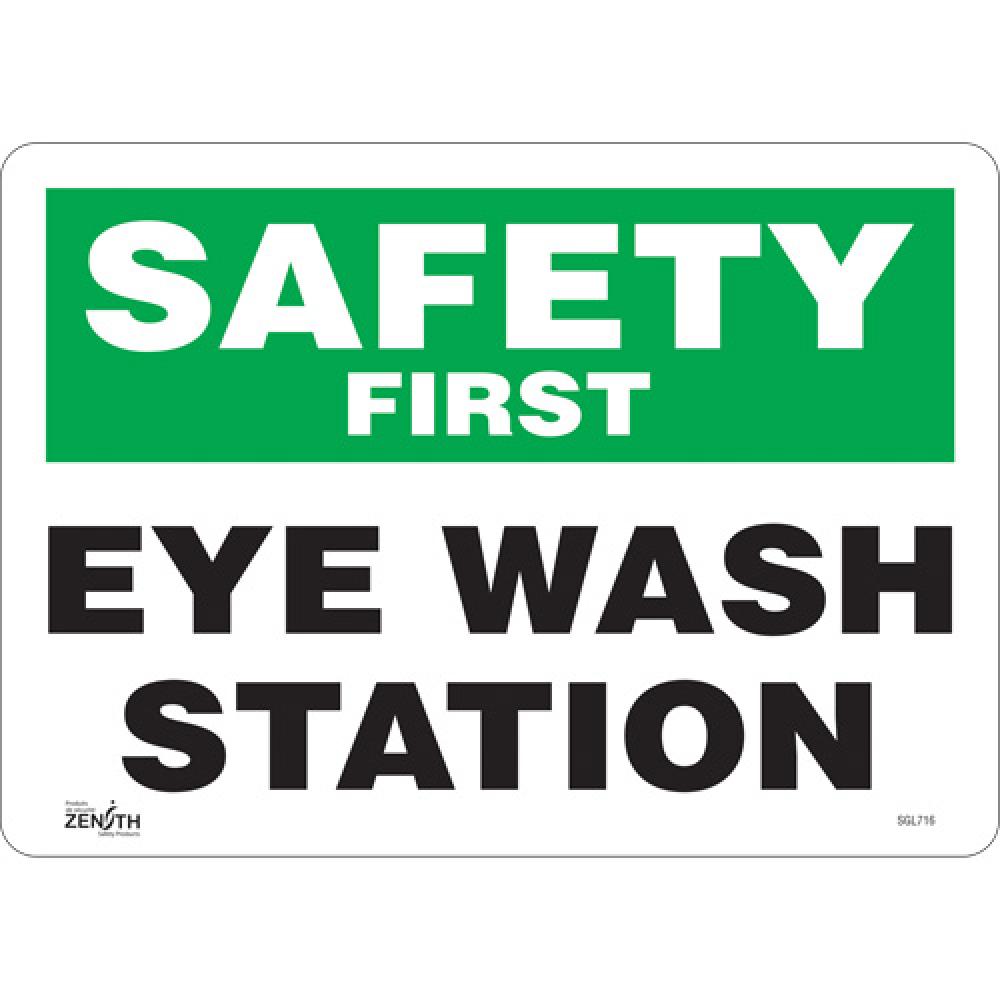 &#34;Eye Wash Station&#34; Sign<span class=' ItemWarning' style='display:block;'>Item is usually in stock, but we&#39;ll be in touch if there&#39;s a problem<br /></span>