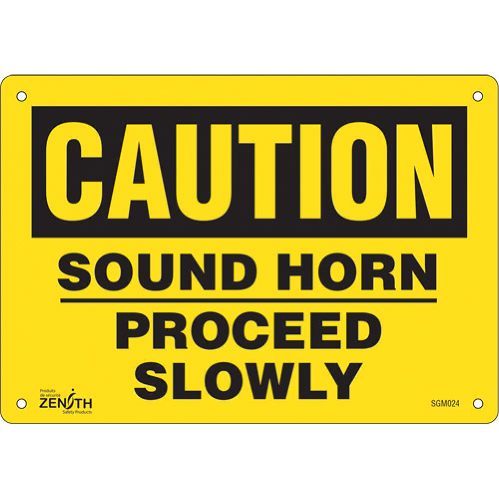 &#34;Proceed Slowly&#34; Sign<span class=' ItemWarning' style='display:block;'>Item is usually in stock, but we&#39;ll be in touch if there&#39;s a problem<br /></span>