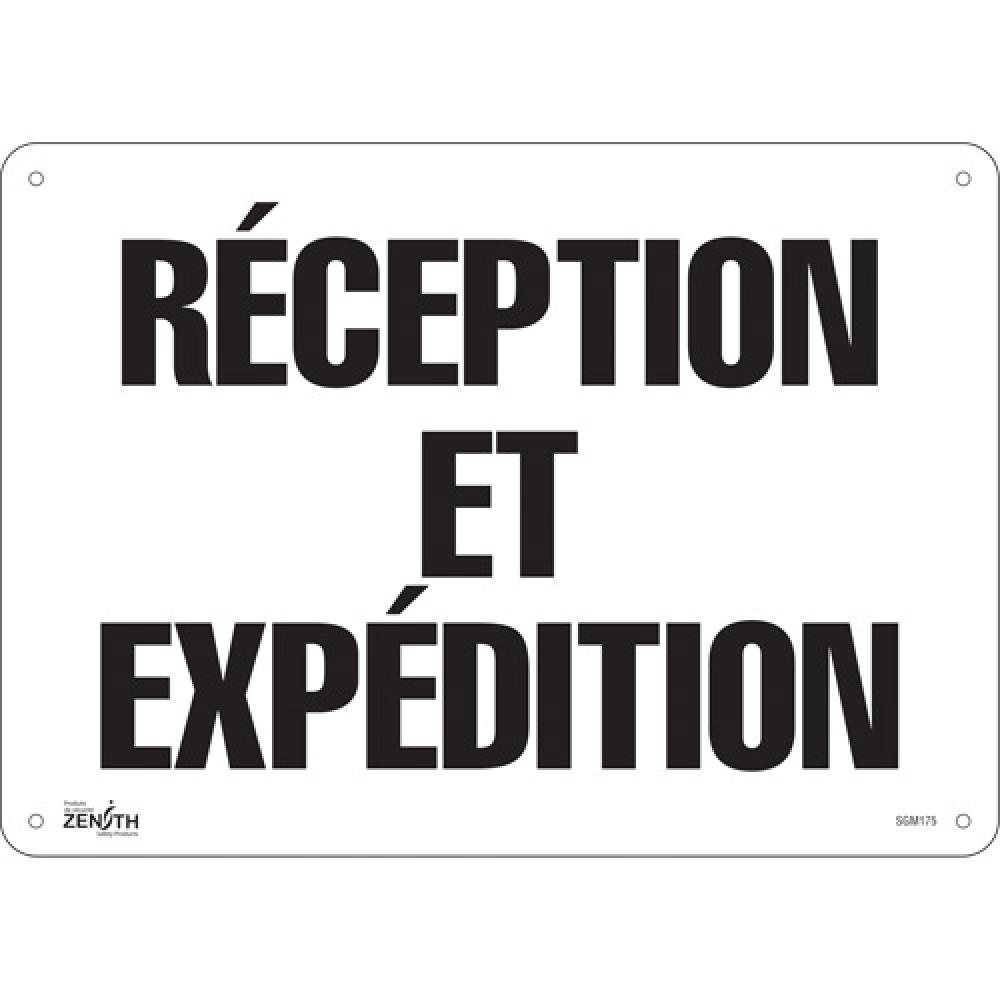 &#34;Réception et Expédition&#34; Sign<span class=' ItemWarning' style='display:block;'>Item is usually in stock, but we&#39;ll be in touch if there&#39;s a problem<br /></span>