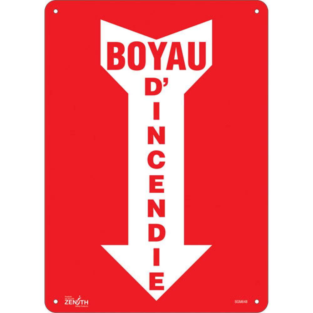 &#34;Boyau D&#39;Incendie&#34; Arrow Sign<span class=' ItemWarning' style='display:block;'>Item is usually in stock, but we&#39;ll be in touch if there&#39;s a problem<br /></span>