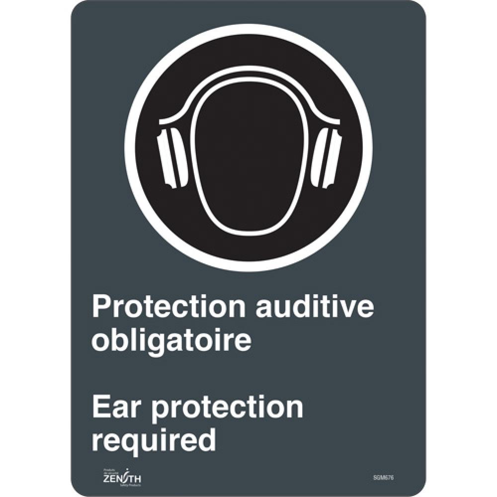 &#34;Ear Protection Required&#34; Sign<span class=' ItemWarning' style='display:block;'>Item is usually in stock, but we&#39;ll be in touch if there&#39;s a problem<br /></span>