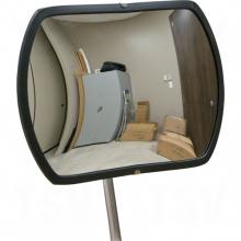 Zenith Safety Products SDP532 - Roundtangular Convex Mirror with Telescopic Arm