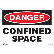 Zenith Safety Products SGL597 - "Confined Space" Sign