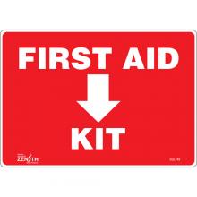 Zenith Safety Products SGL749 - "First Aid Kit" Sign