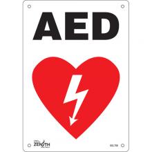 Zenith Safety Products SGL768 - "AED" Sign