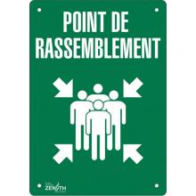 Zenith Safety Products SGP181 - "Point de rassemblement" Sign