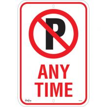 Zenith Safety Products SGP343 - No Parking "Any Time" Sign