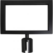 Zenith Safety Products SGU788 - Sign Frame for Crowd Control Post