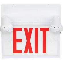 Zenith Safety Products XI789 - Exit Sign with Security lights