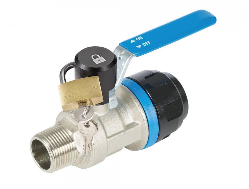 16 mm Ball Valve With Locking Handle 1/2 (M) NPT S08<span class=' ItemWarning' style='display:block;'>Item is usually in stock, but we&#39;ll be in touch if there&#39;s a problem<br /></span>