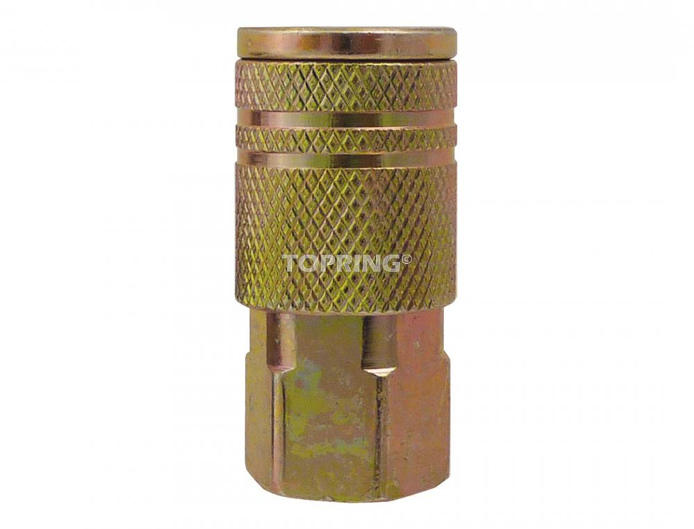 1/4 Industrial Steel Quick Coupler 1/4 (F) NPT<span class=' ItemWarning' style='display:block;'>Item is usually in stock, but we&#39;ll be in touch if there&#39;s a problem<br /></span>