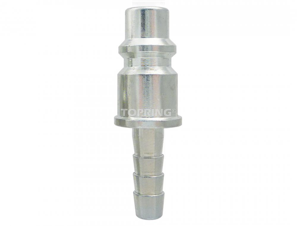3/8 Industrial Steel Coupler Plug With 3/8 Hose Barb<span class=' ItemWarning' style='display:block;'>Item is usually in stock, but we&#39;ll be in touch if there&#39;s a problem<br /></span>