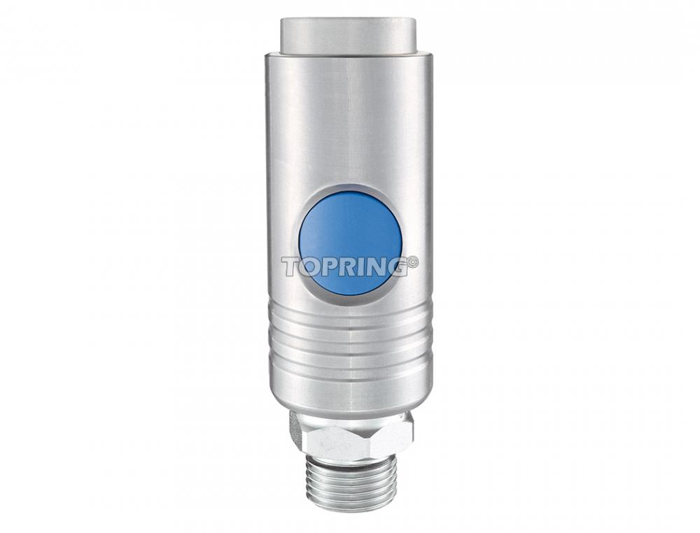 1/2 Industrial Stainless Steel Quick Coupler 3/4 (M) NPT<span class=' ItemWarning' style='display:block;'>Item is usually in stock, but we&#39;ll be in touch if there&#39;s a problem<br /></span>