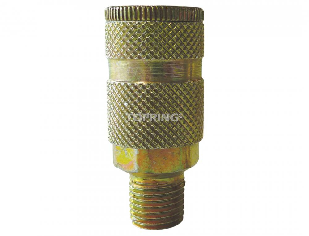1/4 Aro 210 Steel Quick Coupler 1/4 (M) NPT<span class=' ItemWarning' style='display:block;'>Item is usually in stock, but we&#39;ll be in touch if there&#39;s a problem<br /></span>
