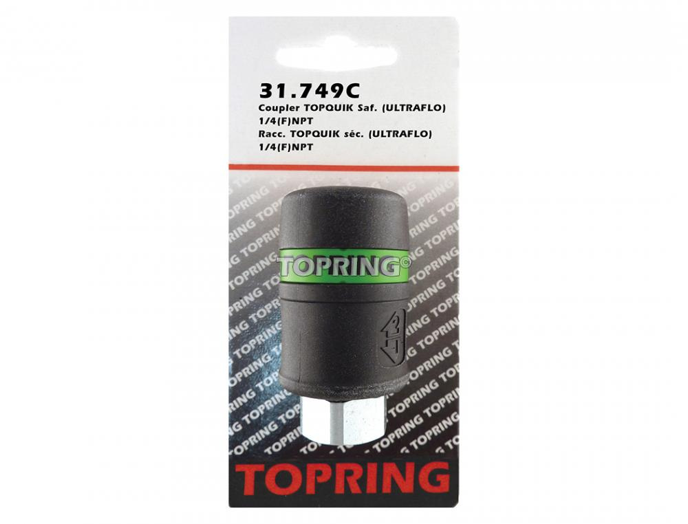 Ultraflo 7.8 mm Composite Quick Coupler 3/8 (F) NPT<span class=' ItemWarning' style='display:block;'>Item is usually in stock, but we&#39;ll be in touch if there&#39;s a problem<br /></span>