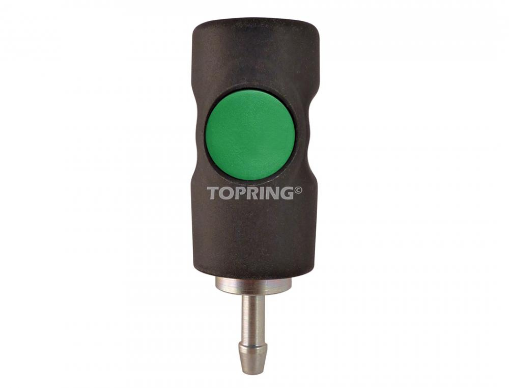 Ultraflo 7.8 mm Composite Quick Coupler With 1/4 Hose Barb<span class=' ItemWarning' style='display:block;'>Item is usually in stock, but we&#39;ll be in touch if there&#39;s a problem<br /></span>