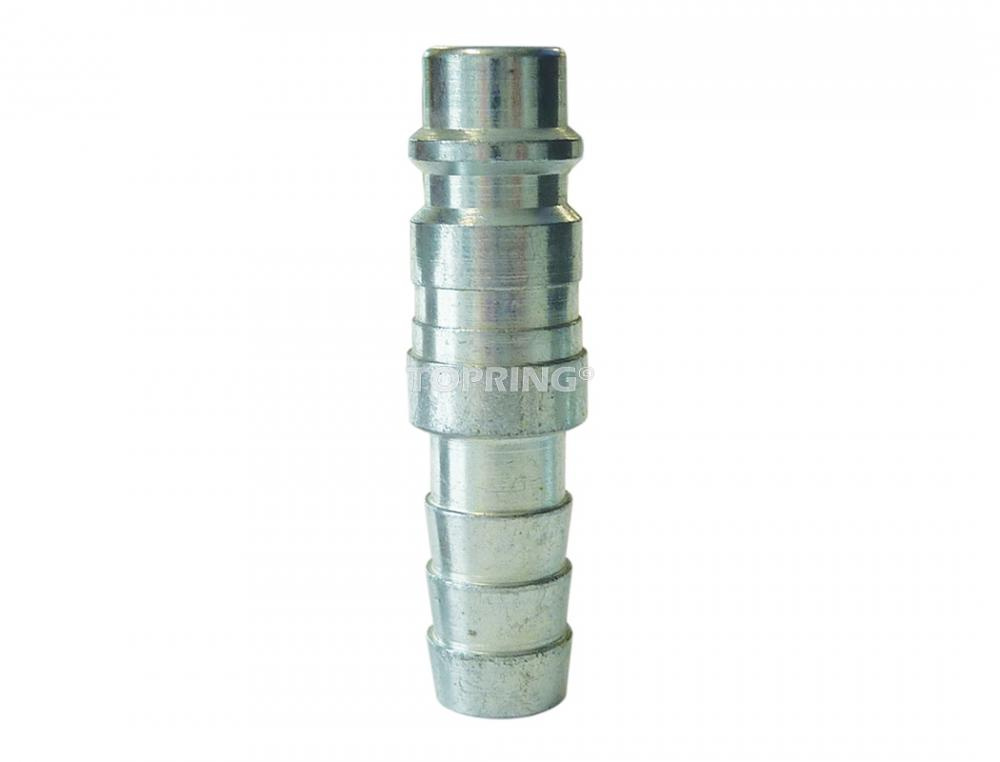 Ultraflo 7.8 mm Steel Coupler Plug With 3/8 Hose Barb<span class=' ItemWarning' style='display:block;'>Item is usually in stock, but we&#39;ll be in touch if there&#39;s a problem<br /></span>
