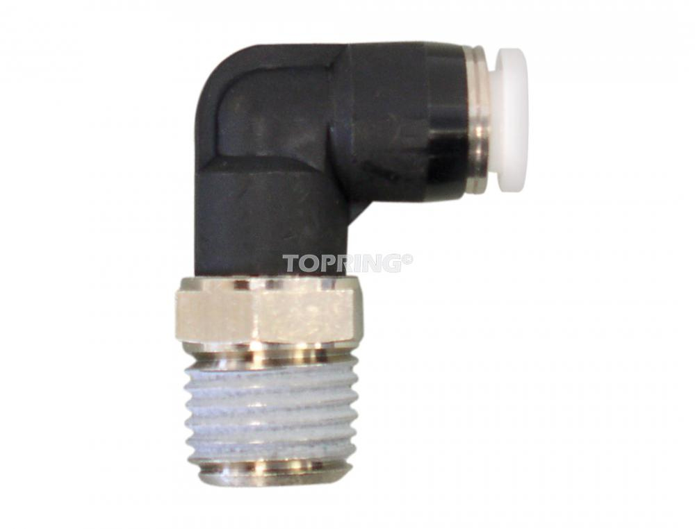 6 mm Push-to-Connect to 3/8 (M) NPT Elbow Adapter<span class=' ItemWarning' style='display:block;'>Item is usually in stock, but we&#39;ll be in touch if there&#39;s a problem<br /></span>