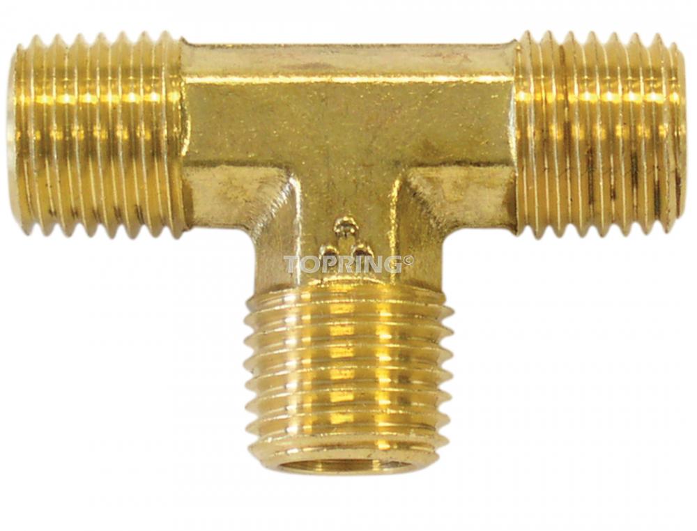 Brass Tee Union 1/8 (M) NPT<span class=' ItemWarning' style='display:block;'>Item is usually in stock, but we&#39;ll be in touch if there&#39;s a problem<br /></span>
