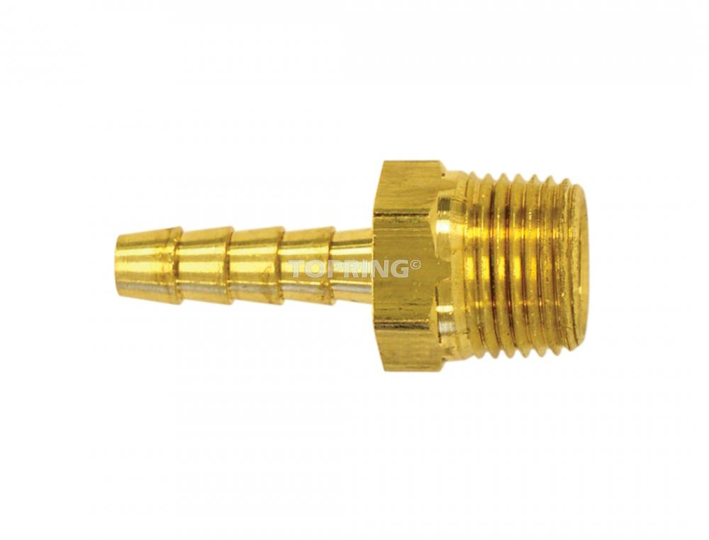 Brass Hose Barb Adapter 3/4 to 3/4 (M) NPT<span class=' ItemWarning' style='display:block;'>Item is usually in stock, but we&#39;ll be in touch if there&#39;s a problem<br /></span>