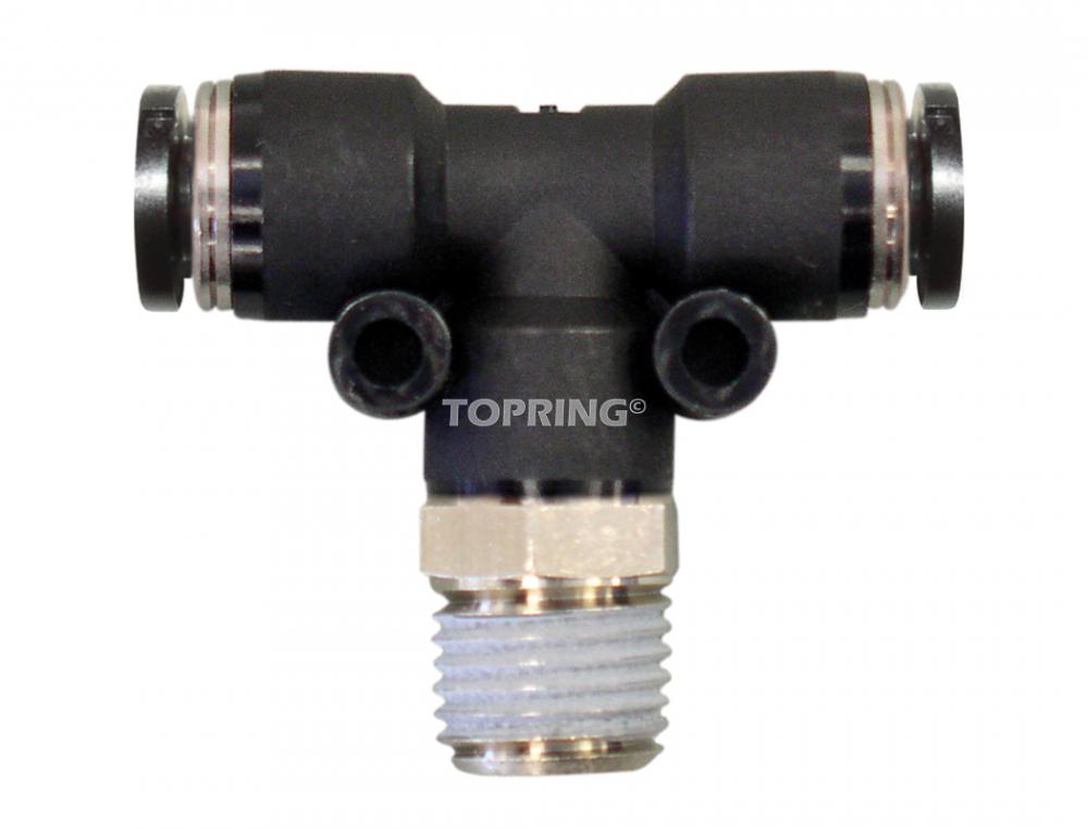 3/8 in. Push-to-Connect to 3/8 (M) BSPT Tee Adapter<span class=' ItemWarning' style='display:block;'>Item is usually in stock, but we&#39;ll be in touch if there&#39;s a problem<br /></span>