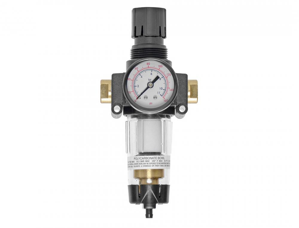 5 Micron Filter Regulator 0 to 125 PSI 1/4 (F) NPT S50<span class=' ItemWarning' style='display:block;'>Item is usually in stock, but we&#39;ll be in touch if there&#39;s a problem<br /></span>