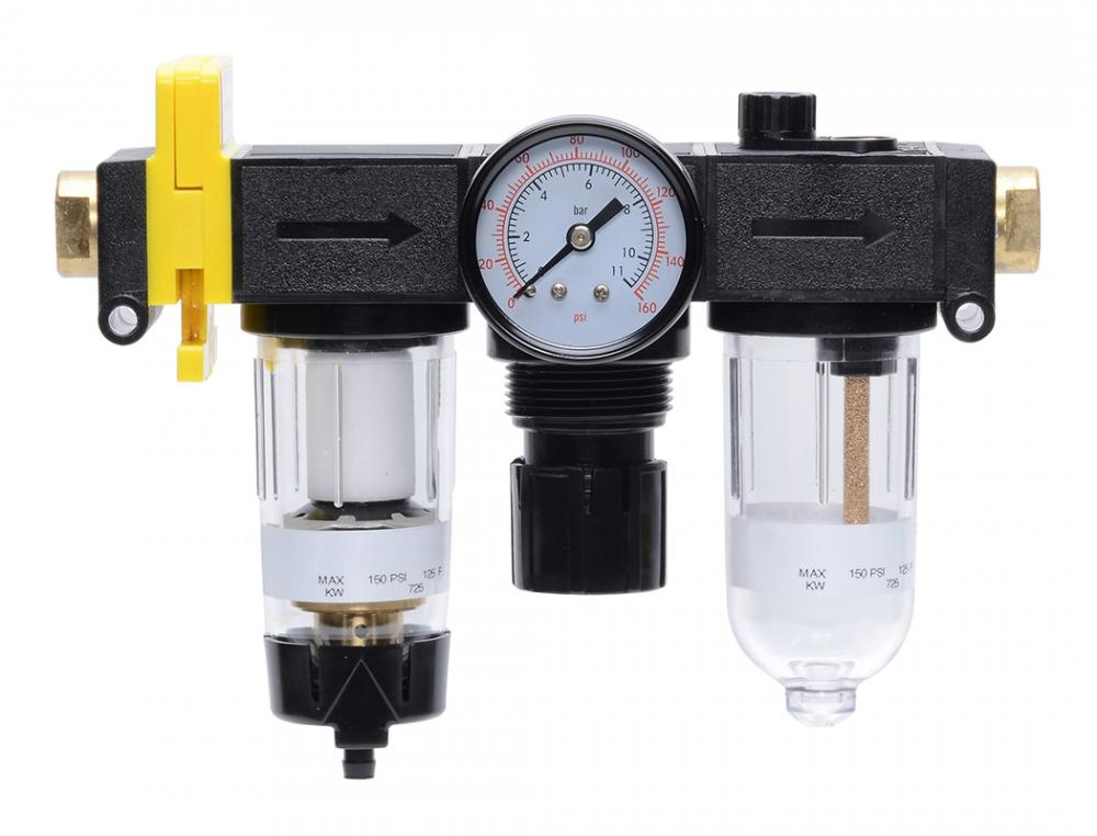 5 Micron FRL Unit 15 to 125 PSI 1/4 (F) NPT S50<span class=' ItemWarning' style='display:block;'>Item is usually in stock, but we&#39;ll be in touch if there&#39;s a problem<br /></span>