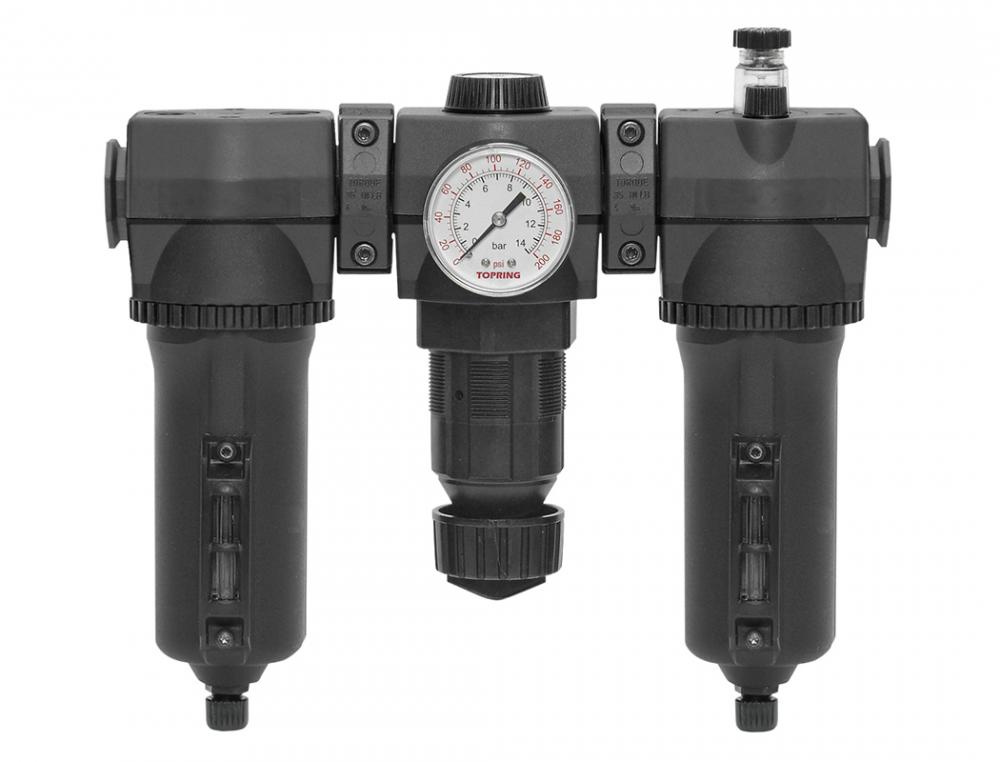 5 Micron FRL Unit 30 to 125 PSI 1/2 (F) NPT S50<span class=' ItemWarning' style='display:block;'>Item is usually in stock, but we&#39;ll be in touch if there&#39;s a problem<br /></span>