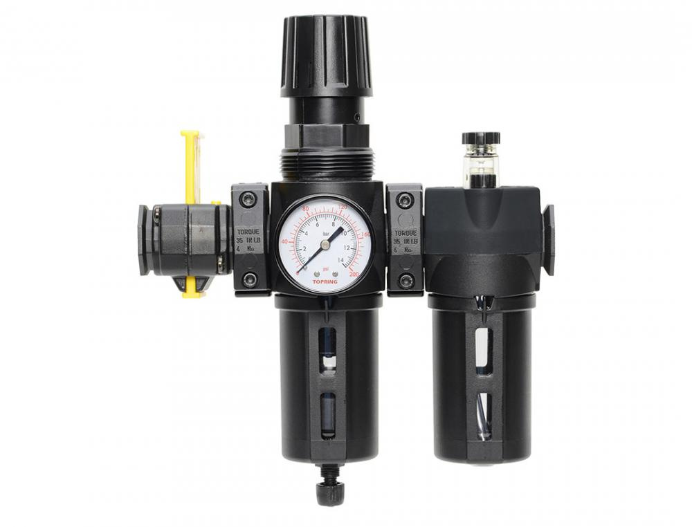5 Micron FRL Unit 30 to 125 PSI 1/4 (F) NPT With Shut-off Valve S50<span class=' ItemWarning' style='display:block;'>Item is usually in stock, but we&#39;ll be in touch if there&#39;s a problem<br /></span>