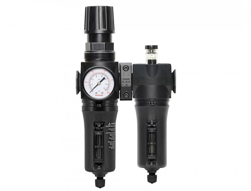 5 Micron FRL Unit 30 to 125 PSI 1/4 (F) NPT With Shut-off Valve S50<span class=' ItemWarning' style='display:block;'>Item is usually in stock, but we&#39;ll be in touch if there&#39;s a problem<br /></span>